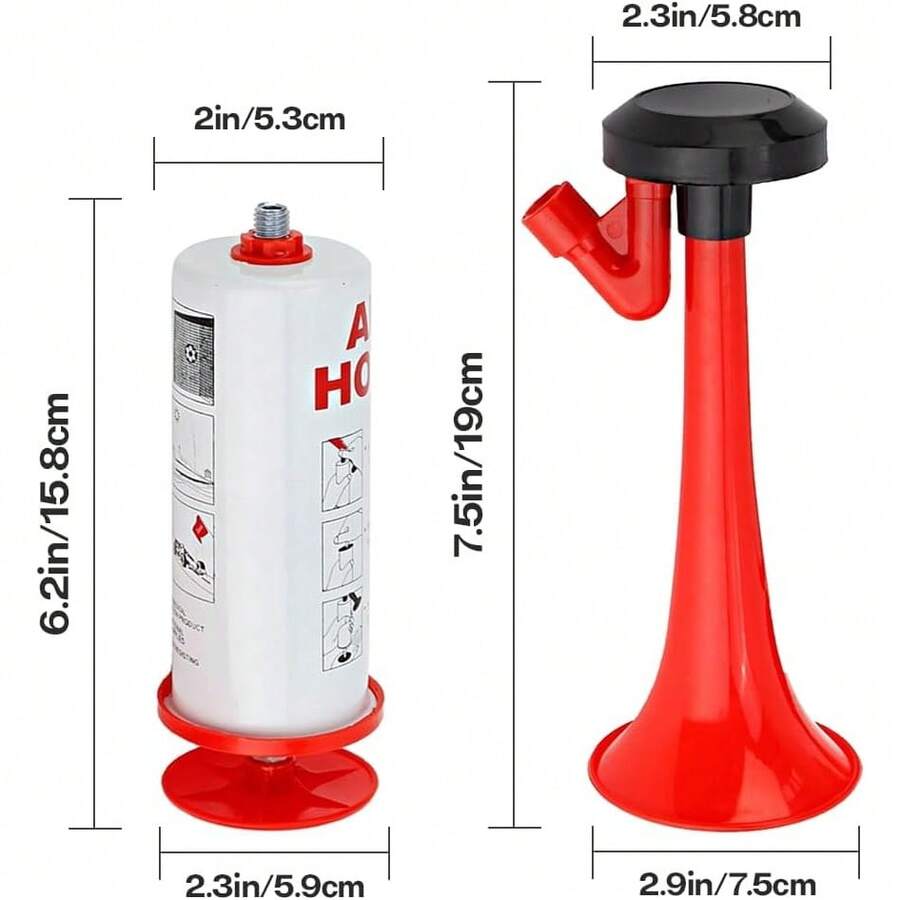 Bocina De Aire Manual Portátil De Bombeo