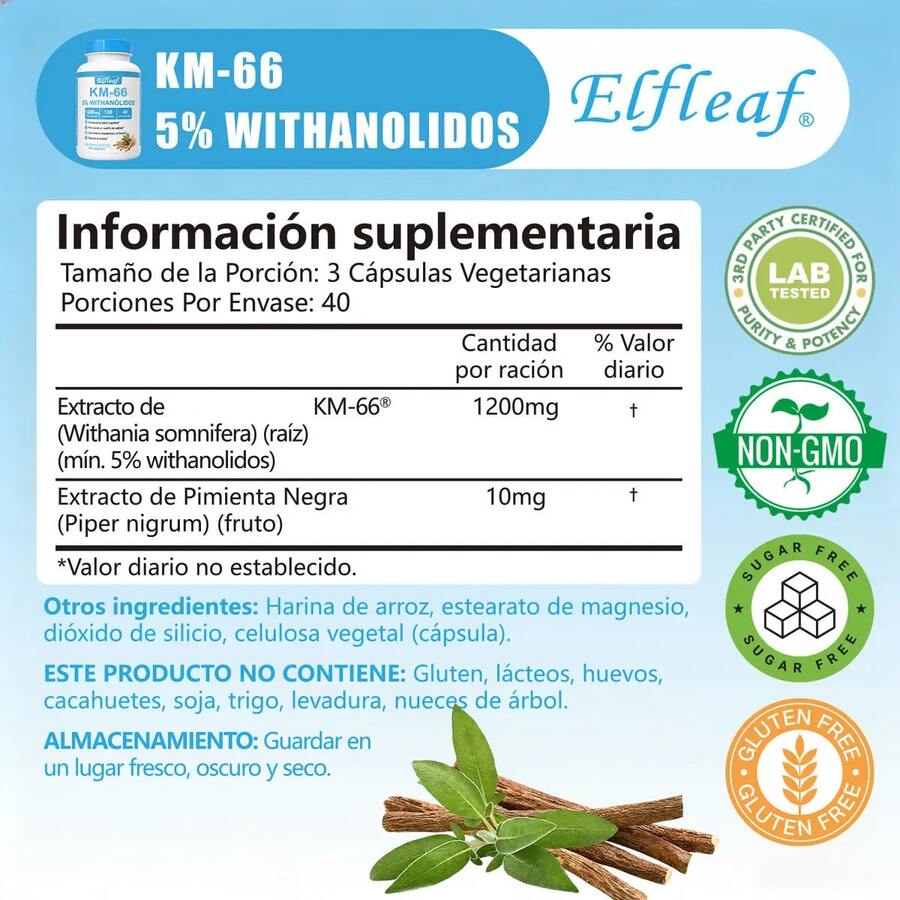 Elfleaf KSM-66 Ashwagandha