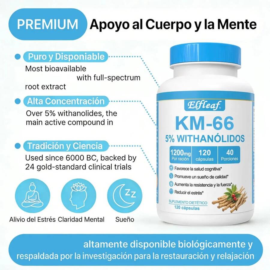 Elfleaf KSM-66 Ashwagandha