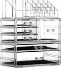 Caja organizadora de maquillaje