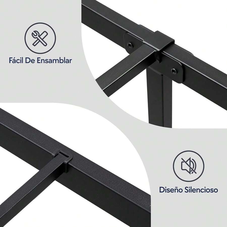 Base Cama Matrimonial Metal