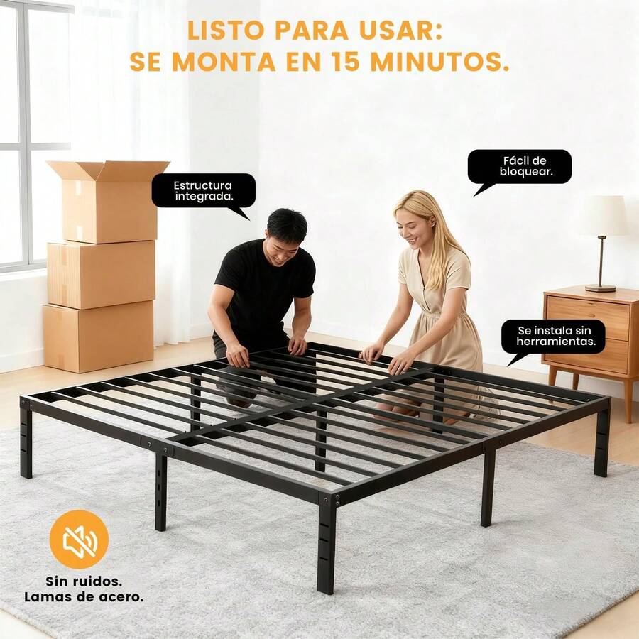 Base Cama Matrimonial