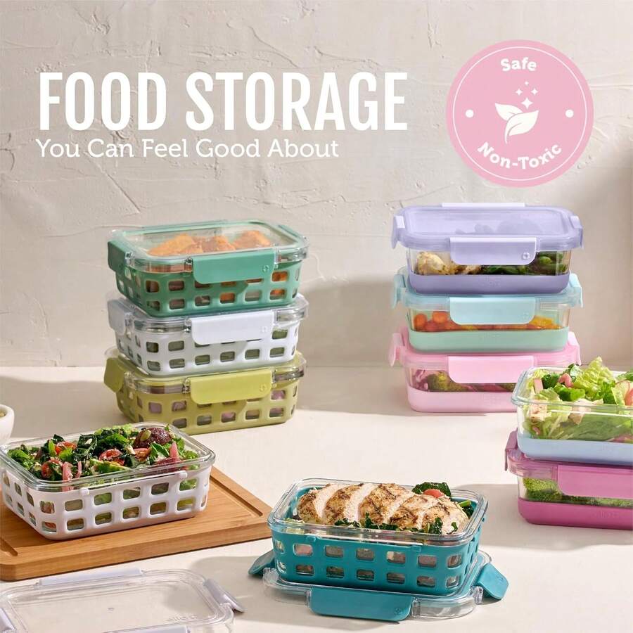 tazas de preparación de comidas