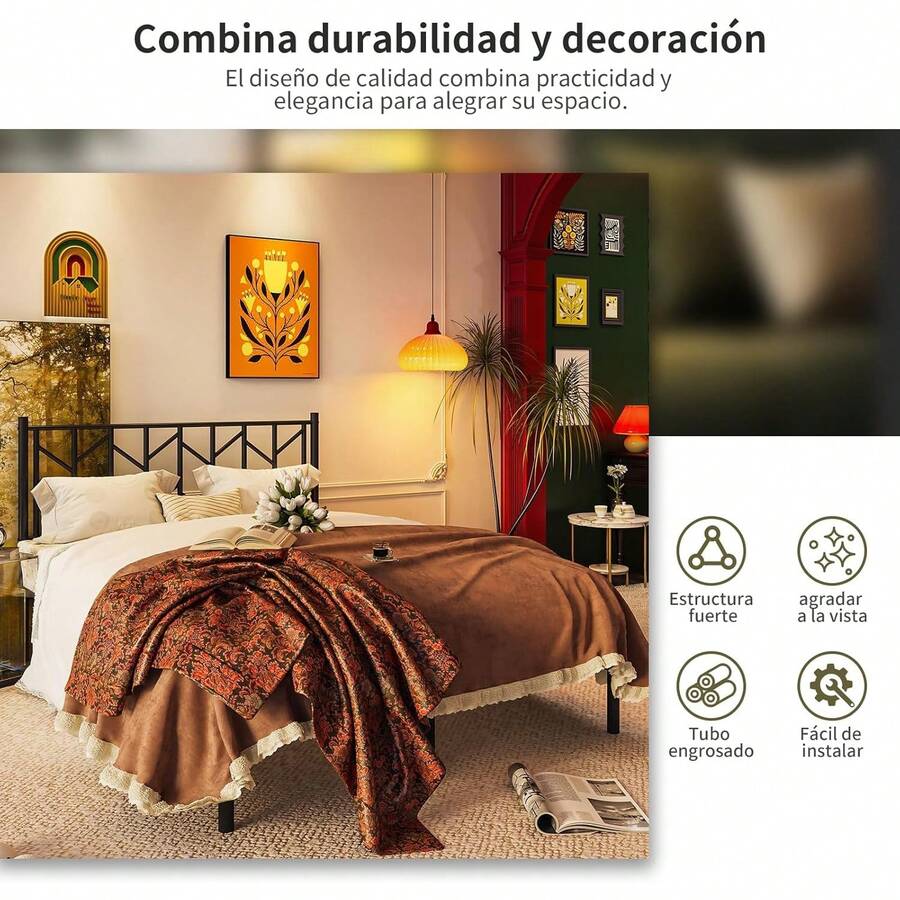 Base Cama Matrimonial