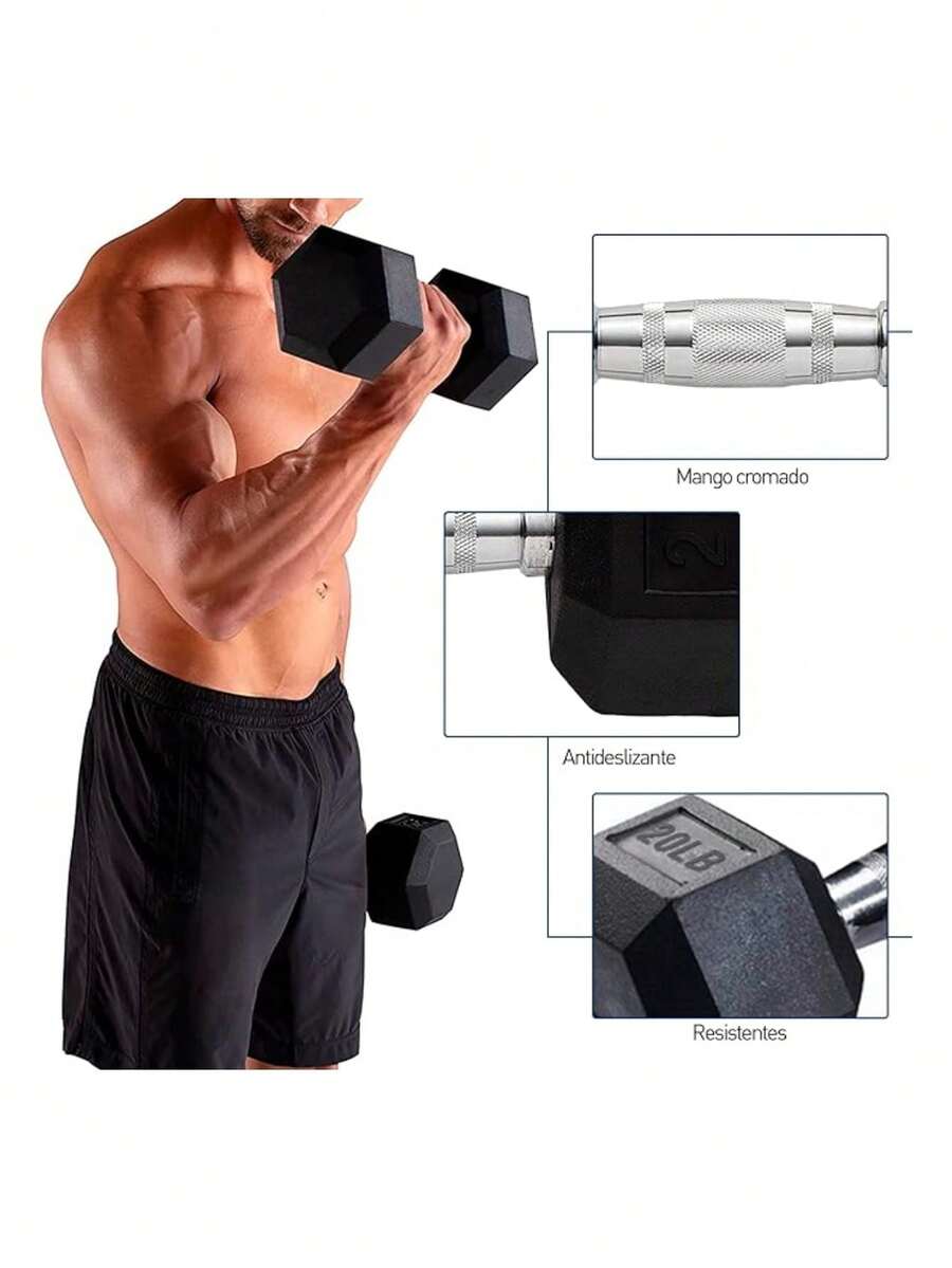 Par de Mancuernas de 20lbs