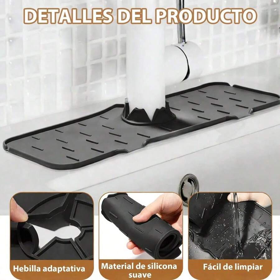 Alfombra de secado de platos