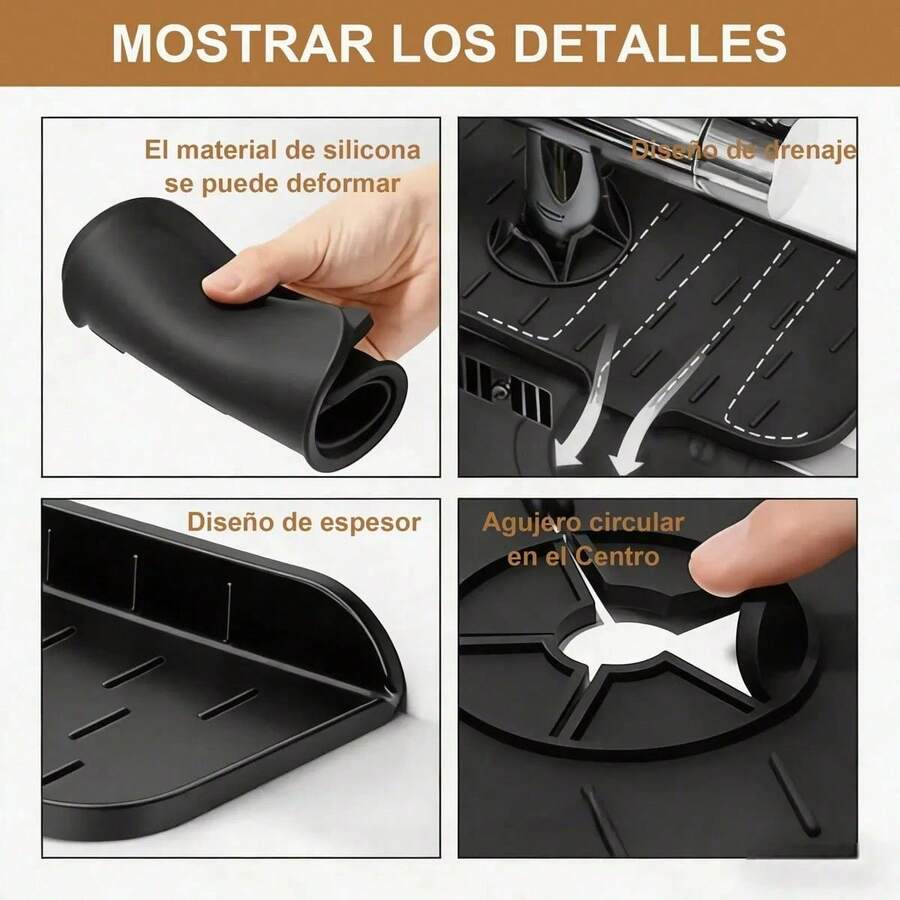 Alfombra de secado de platos
