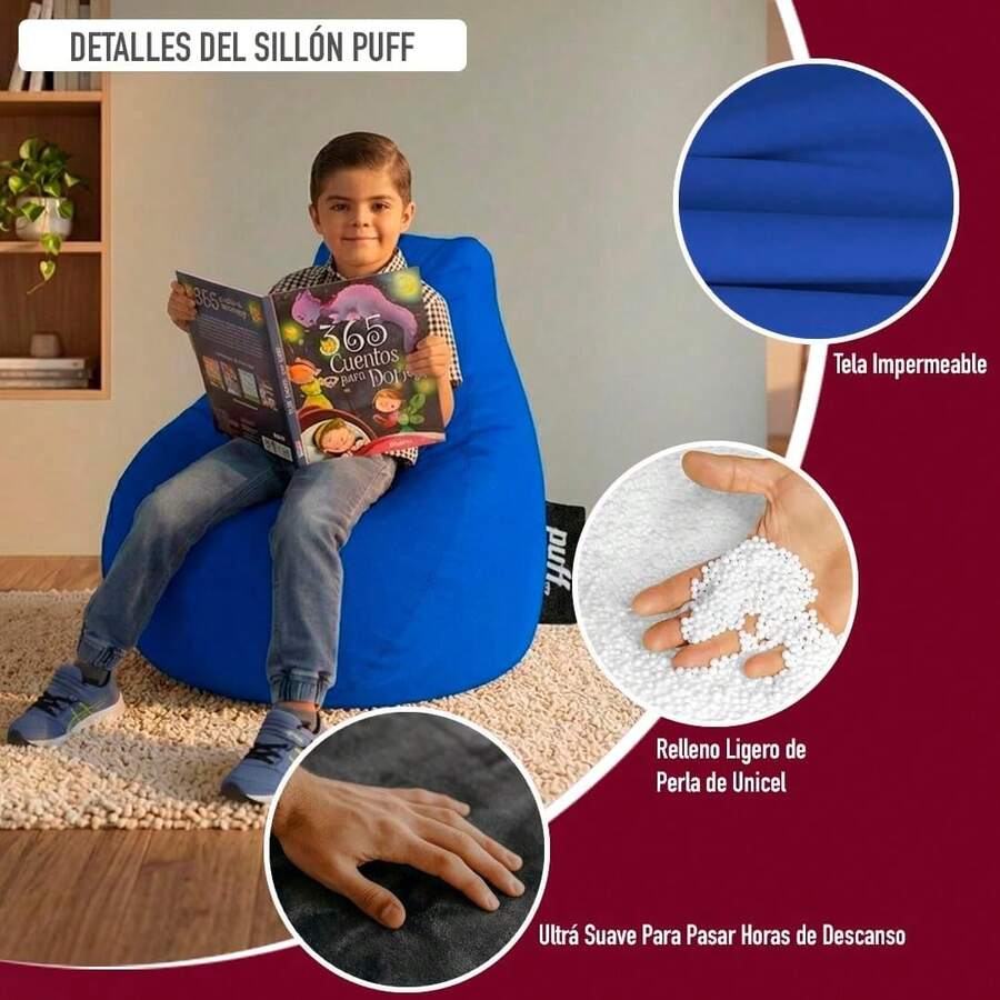 Puff - Sillón Pera Kids
