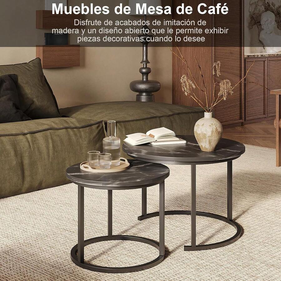 Juego de 2 Mesa de Centro