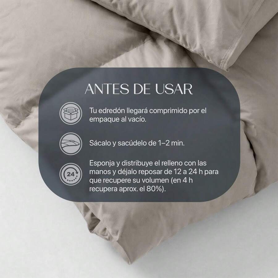 Edredón Acolchado Duvet