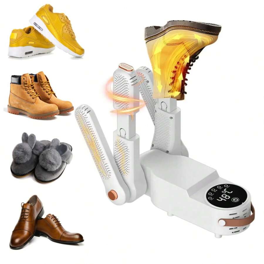 Secador Eléctrico de Zapatos con 4 Tubos