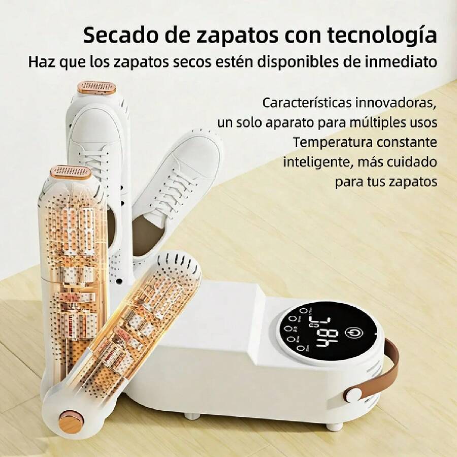 Secador Eléctrico de Zapatos con 4 Tubos