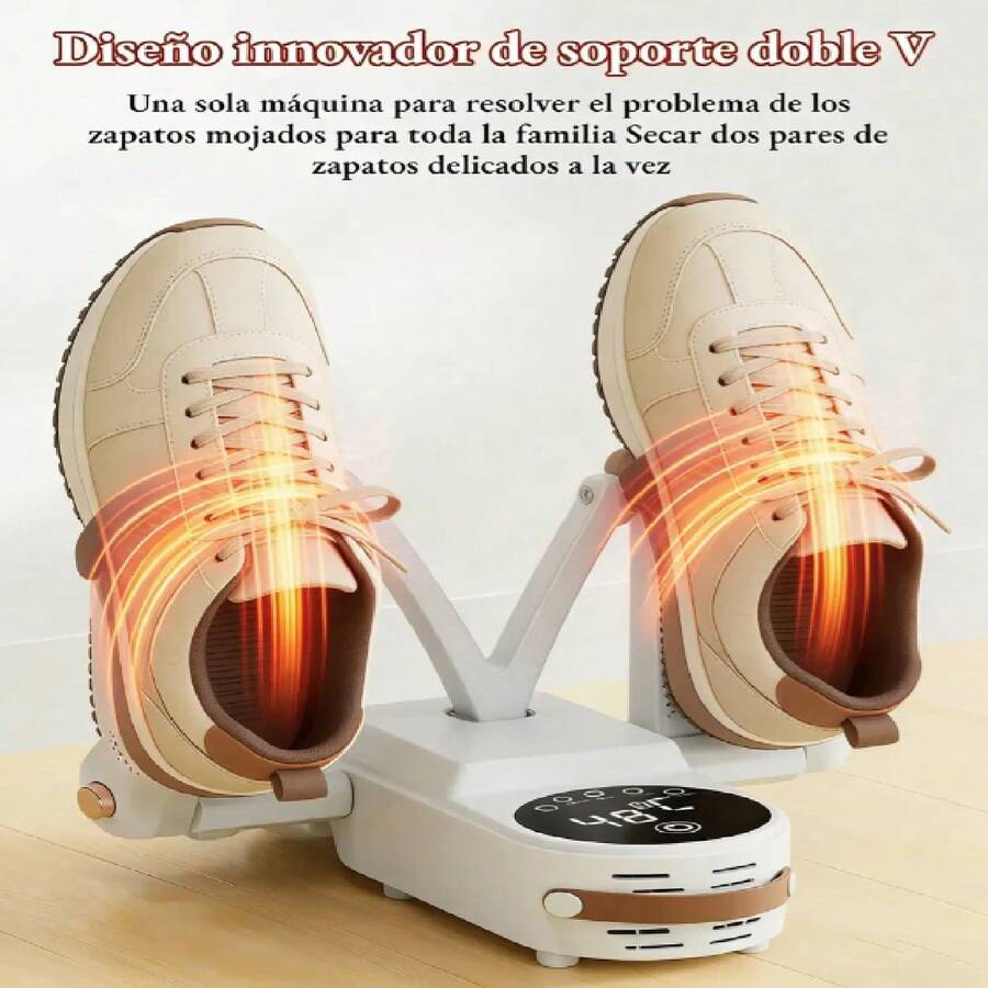 Secador Eléctrico de Zapatos con 4 Tubos