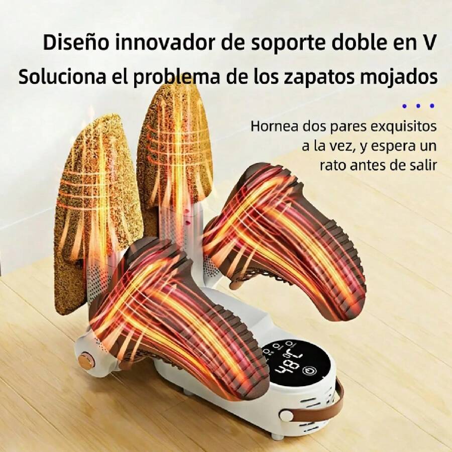 Secador Eléctrico de Zapatos con 4 Tubos