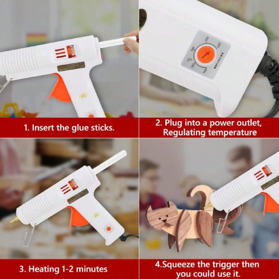 Pistola de Pegamento Caliente