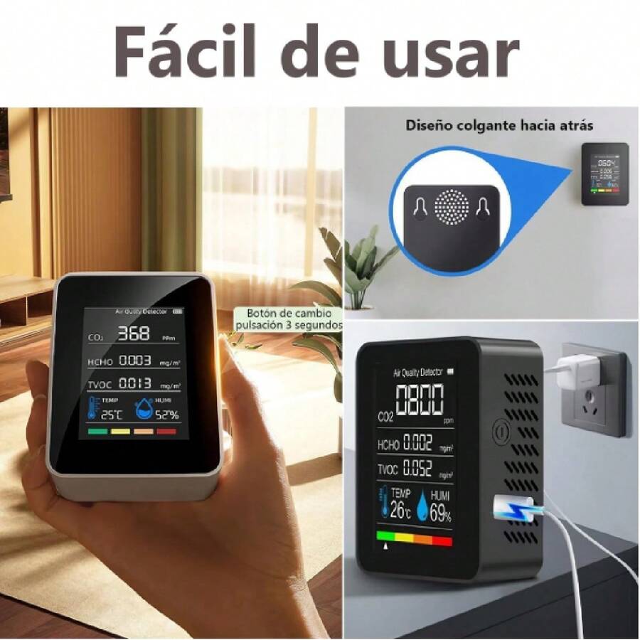 5 en 1 Monitor de calidad