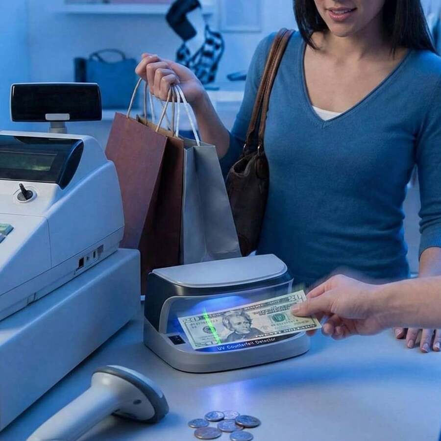 Detector de billetes falsos