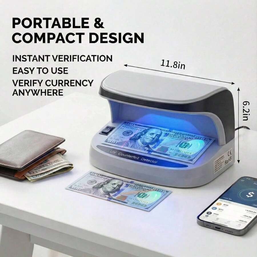 Detector de billetes falsos