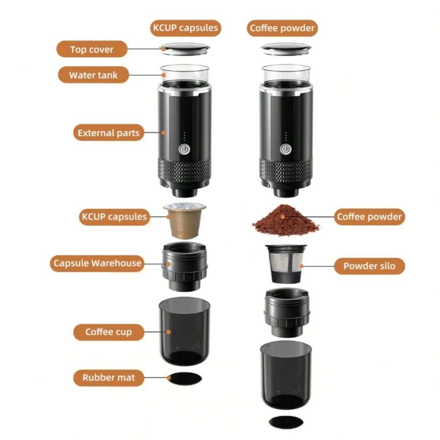 Máquina de café espresso portátil