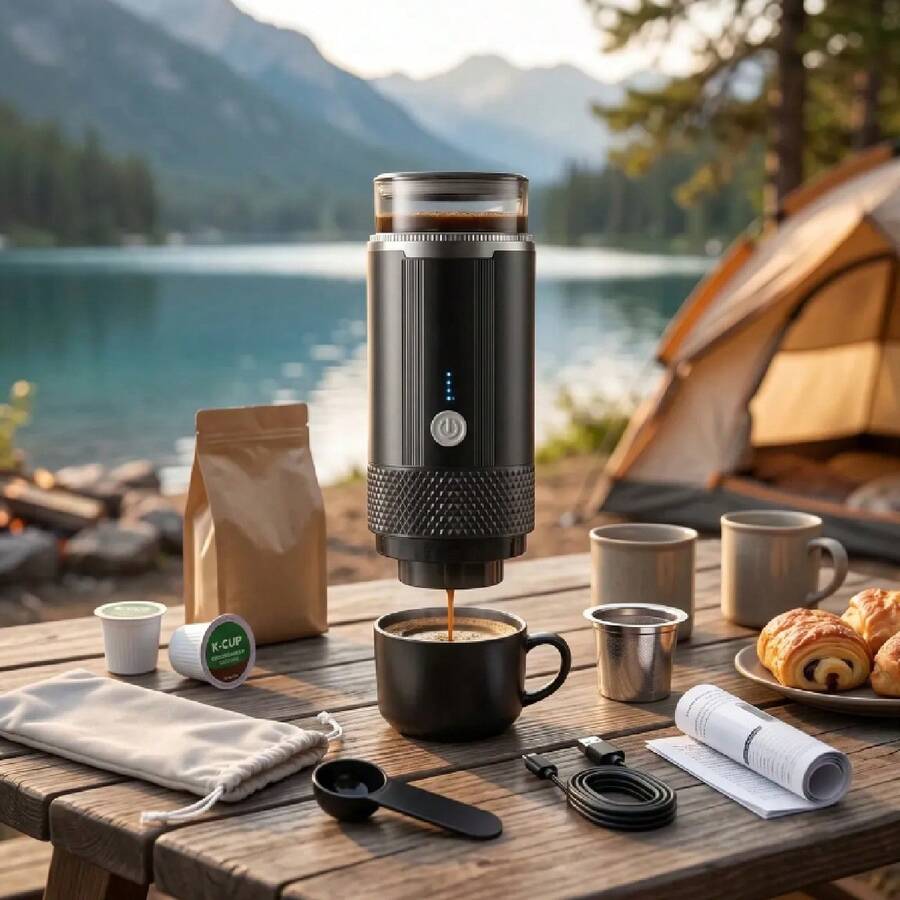 Máquina de café espresso portátil
