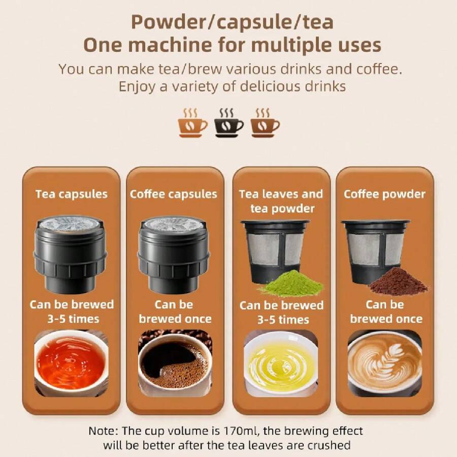 Máquina de café espresso portátil