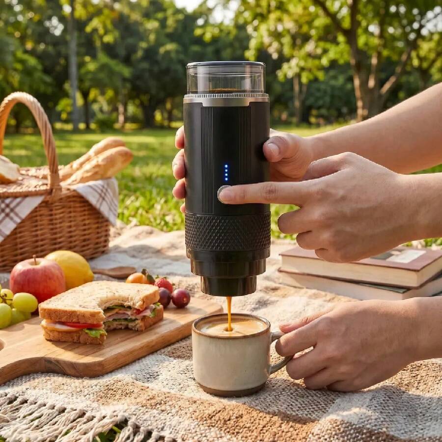 Máquina de café espresso portátil