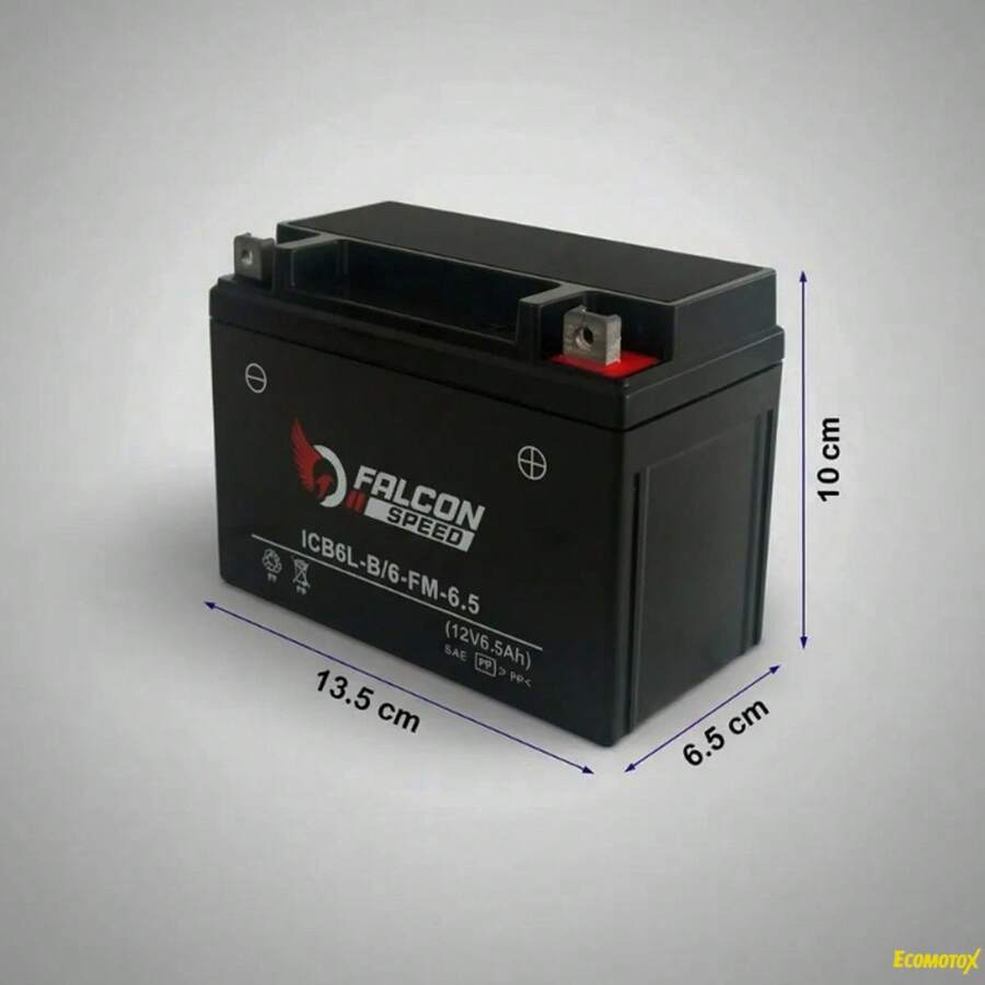 Batería YB6L-B 12V para FT125 / 125Z/ FT125 TS / FT150 Grafito / DM150 /