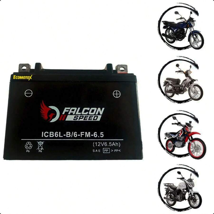 Batería YB6L-B 12V para FT125 / 125Z/ FT125 TS / FT150 Grafito / DM150 /