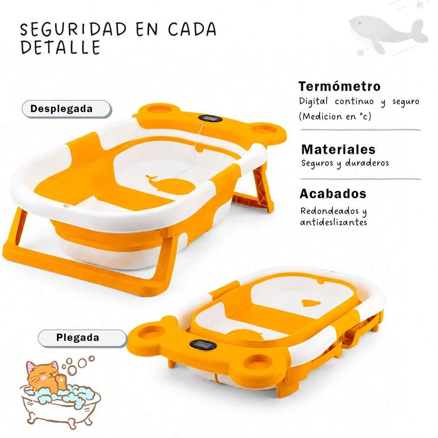 TINA DE BAÑO MODERNA PLEGABLE