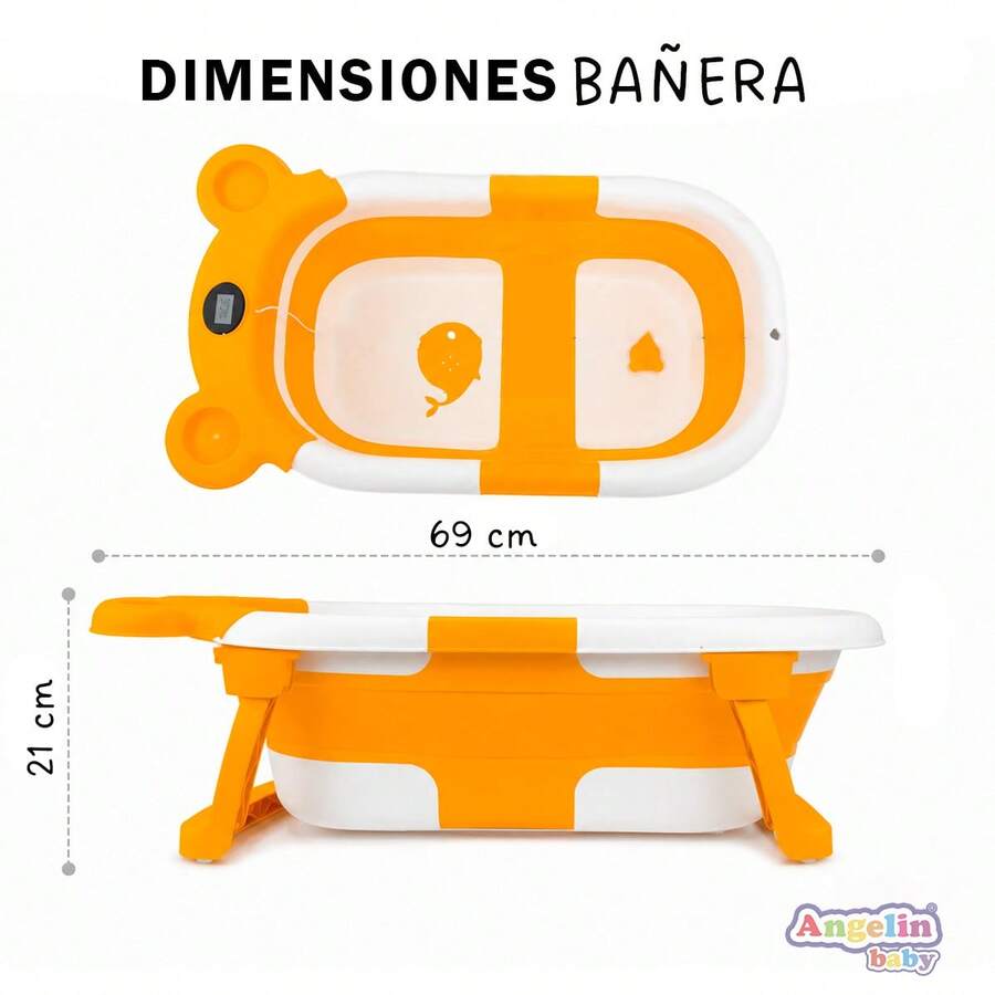 TINA DE BAÑO MODERNA PLEGABLE
