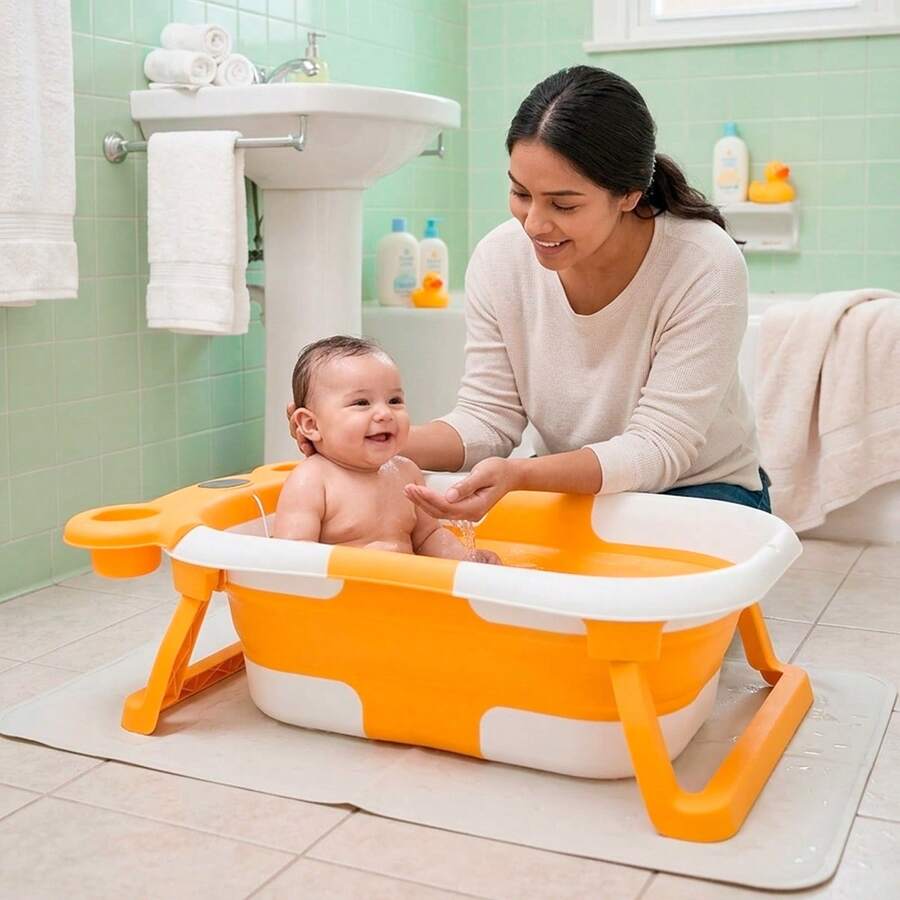 TINA DE BAÑO MODERNA PLEGABLE
