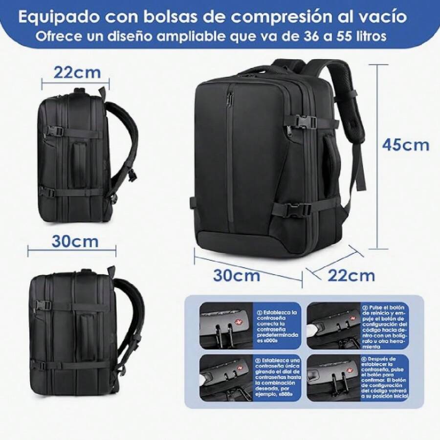 Viaje de Mochila al Vacío con Bombas Aire Eléctricas