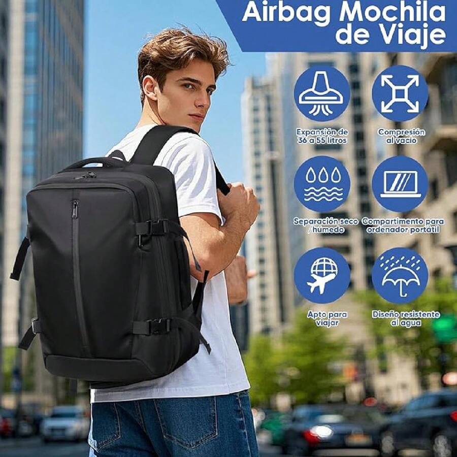 Viaje de Mochila al Vacío con Bombas Aire Eléctricas