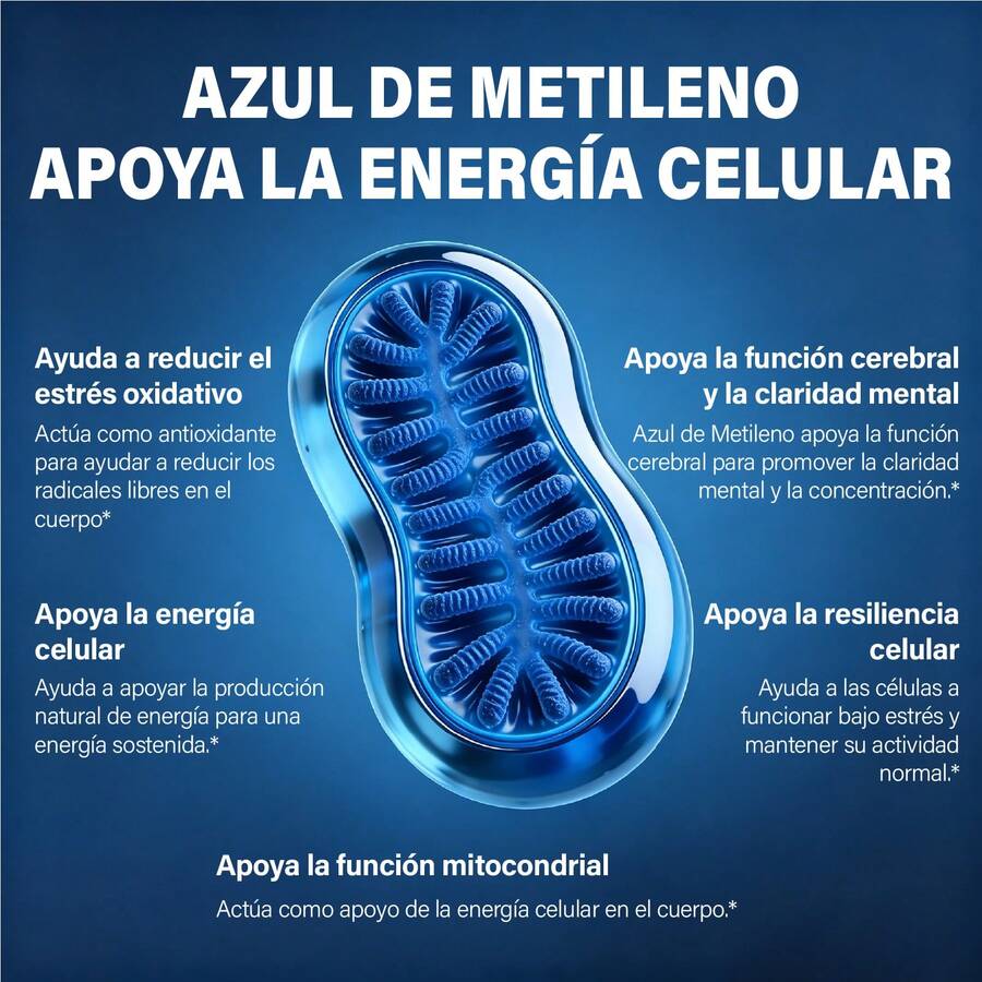 Gomitas Azul de Metileno