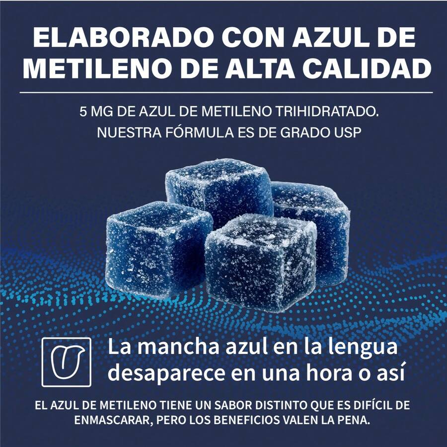 Gomitas Azul de Metileno