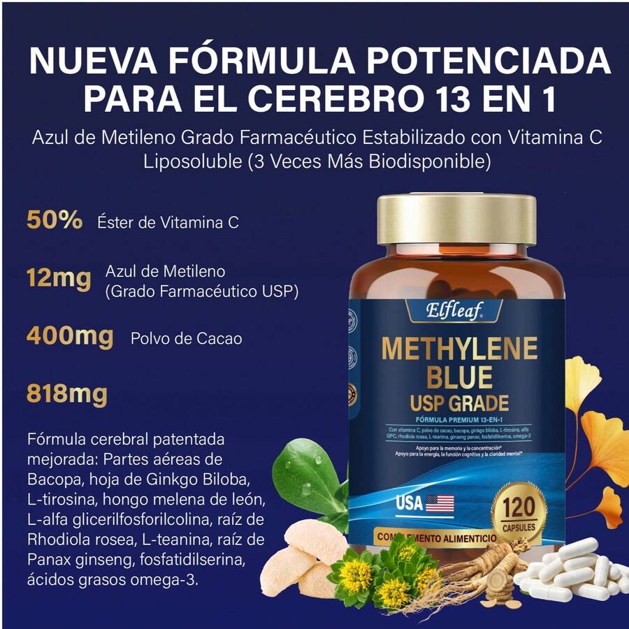 Gomitas Azul de Metileno