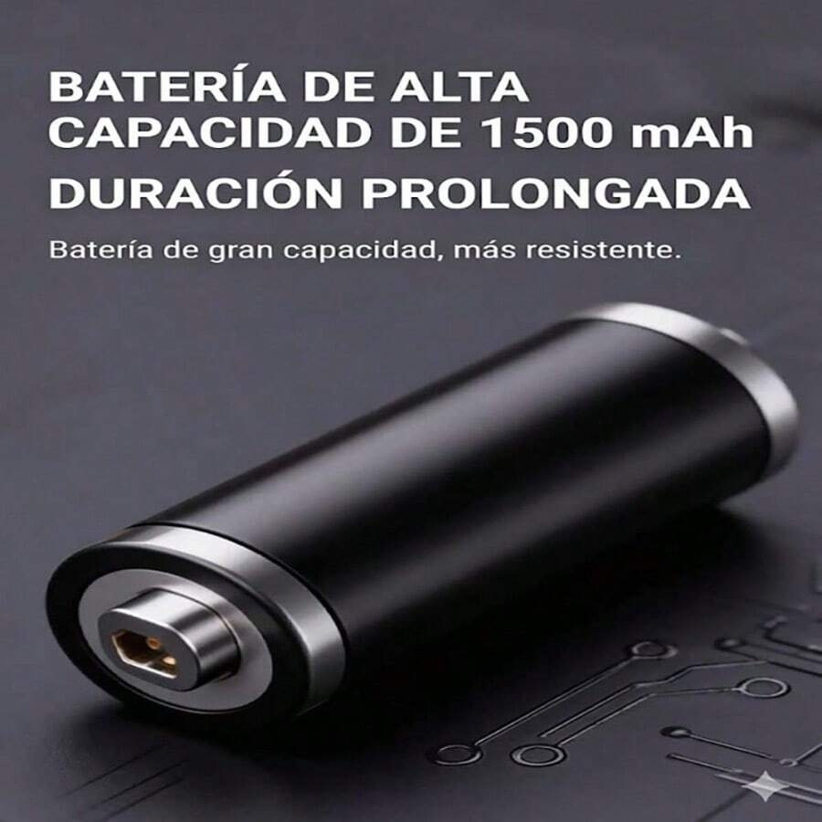 Batidora portátil negra