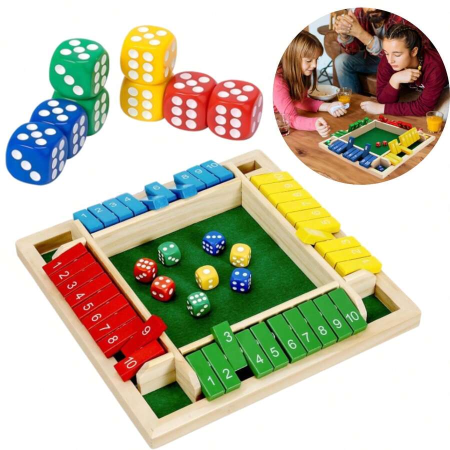 Juego De Dados De 1 a 4
