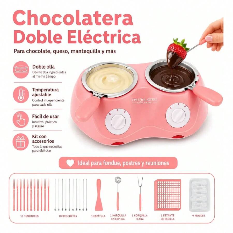 Crisol Eléctrico para Derretir Chocolate