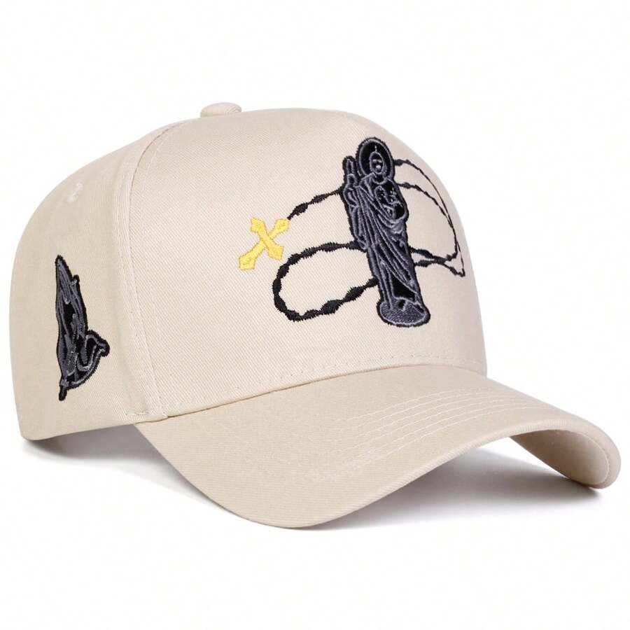 Gorra de camionero con cruz