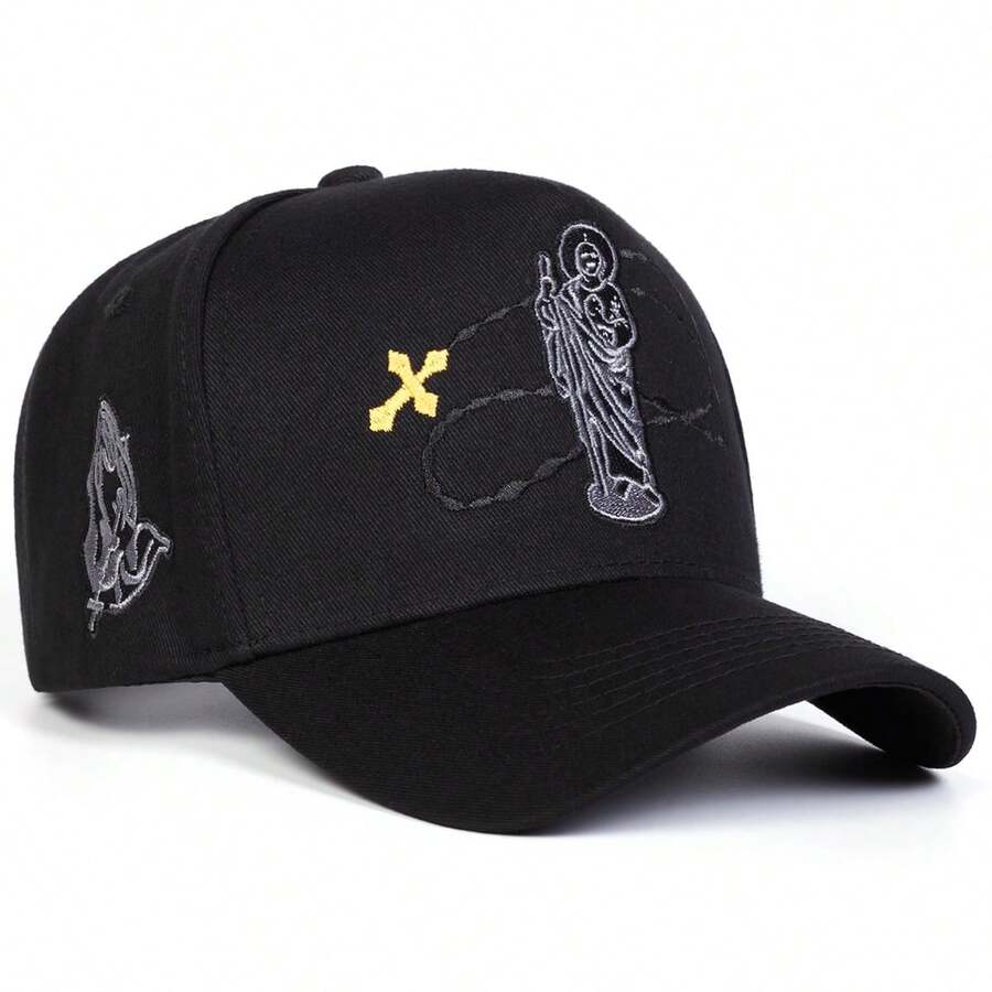 Gorra de camionero con cruz