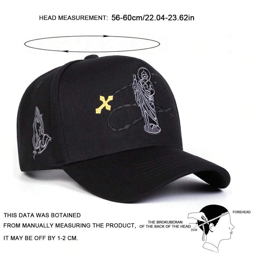 Gorra de camionero con cruz