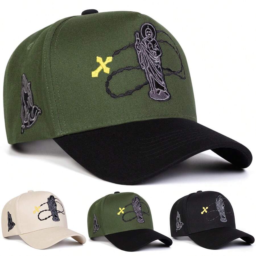 Gorra de camionero con cruz