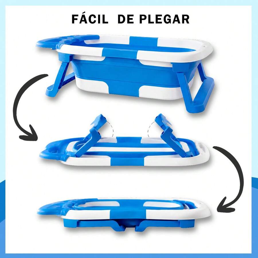 TINA DE BAÑO MODERNA PLEGABLE