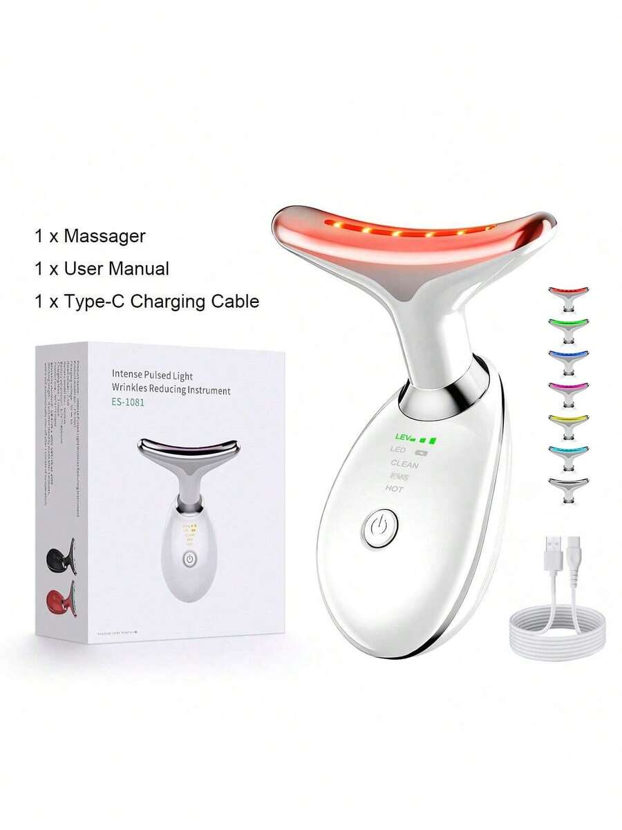 Masajeador de mano LED