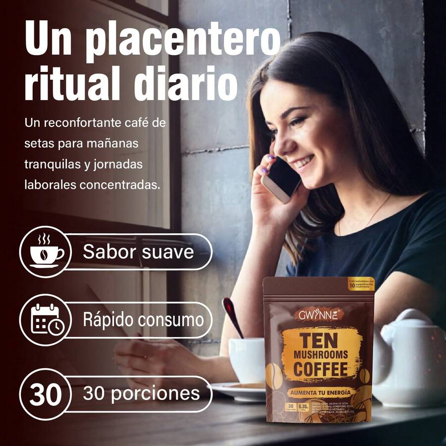Café de 10 Hongos