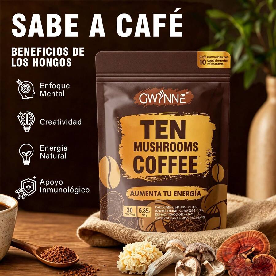Café de 10 Hongos
