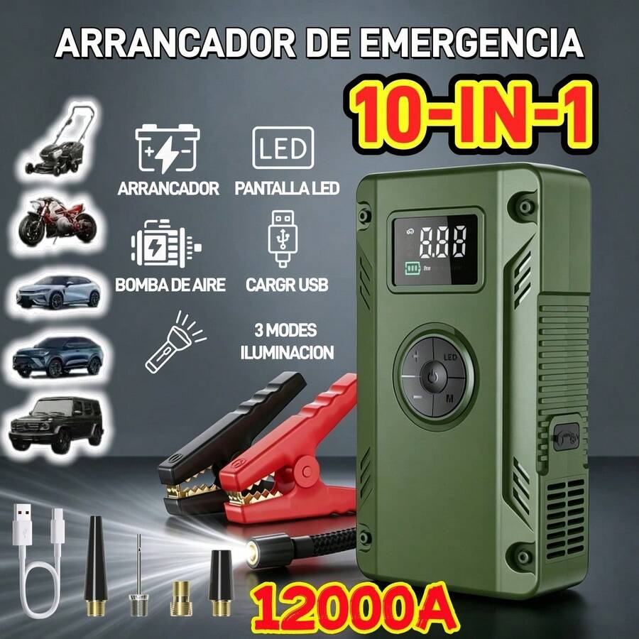 Arranque de Emergencia Portátil