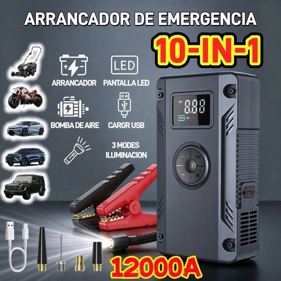 Arranque de Emergencia Portátil