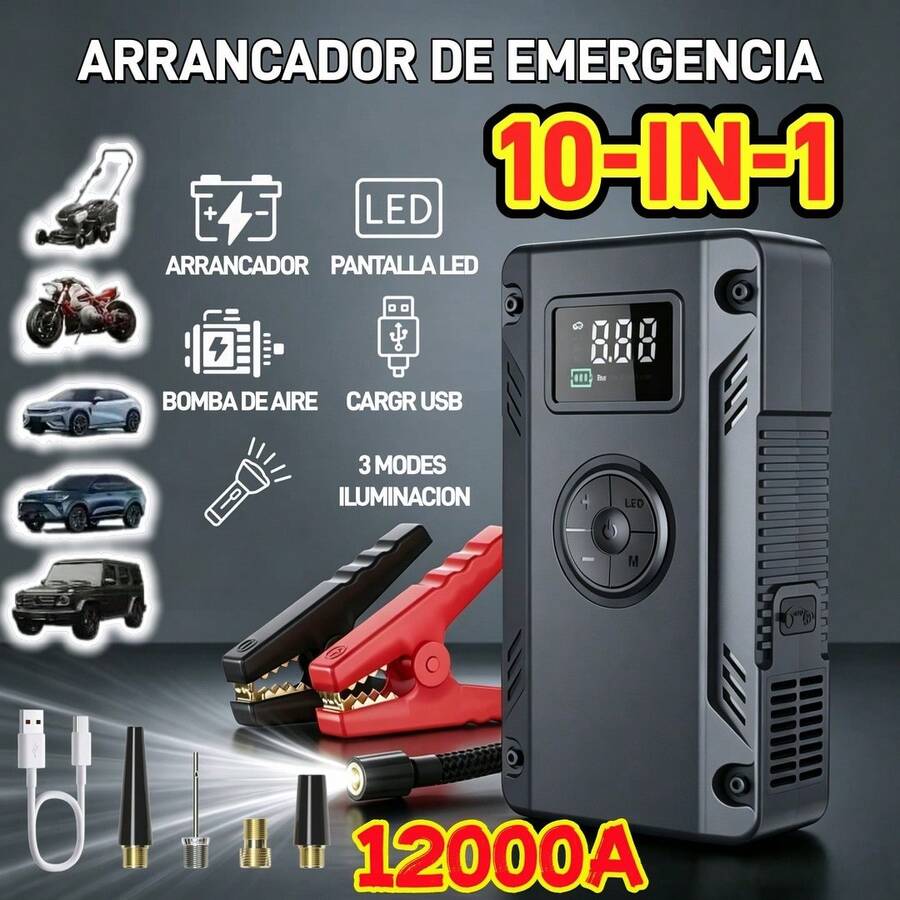 Arranque de Emergencia Portátil